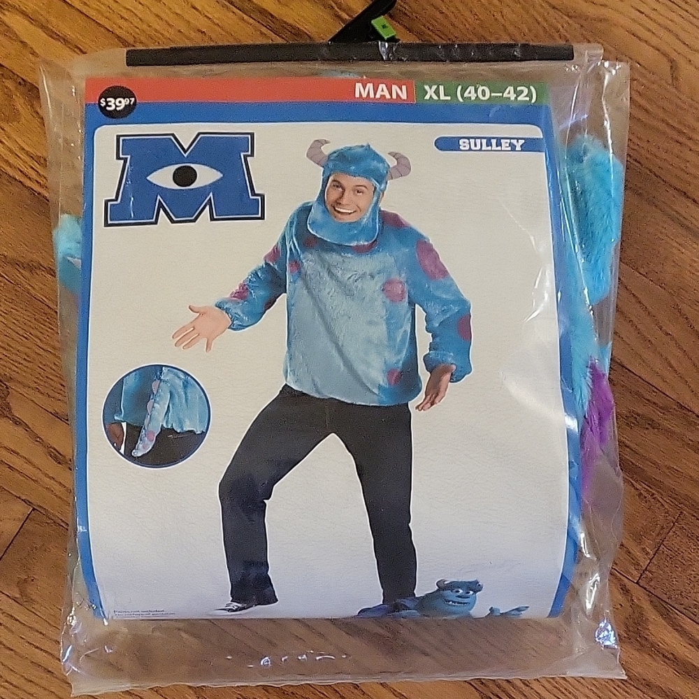 Disney Monsters University Sulley Costume - Men's XL